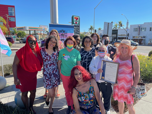 San Diego LGBT Center's Transgender Pride Flag Raising Ceremony