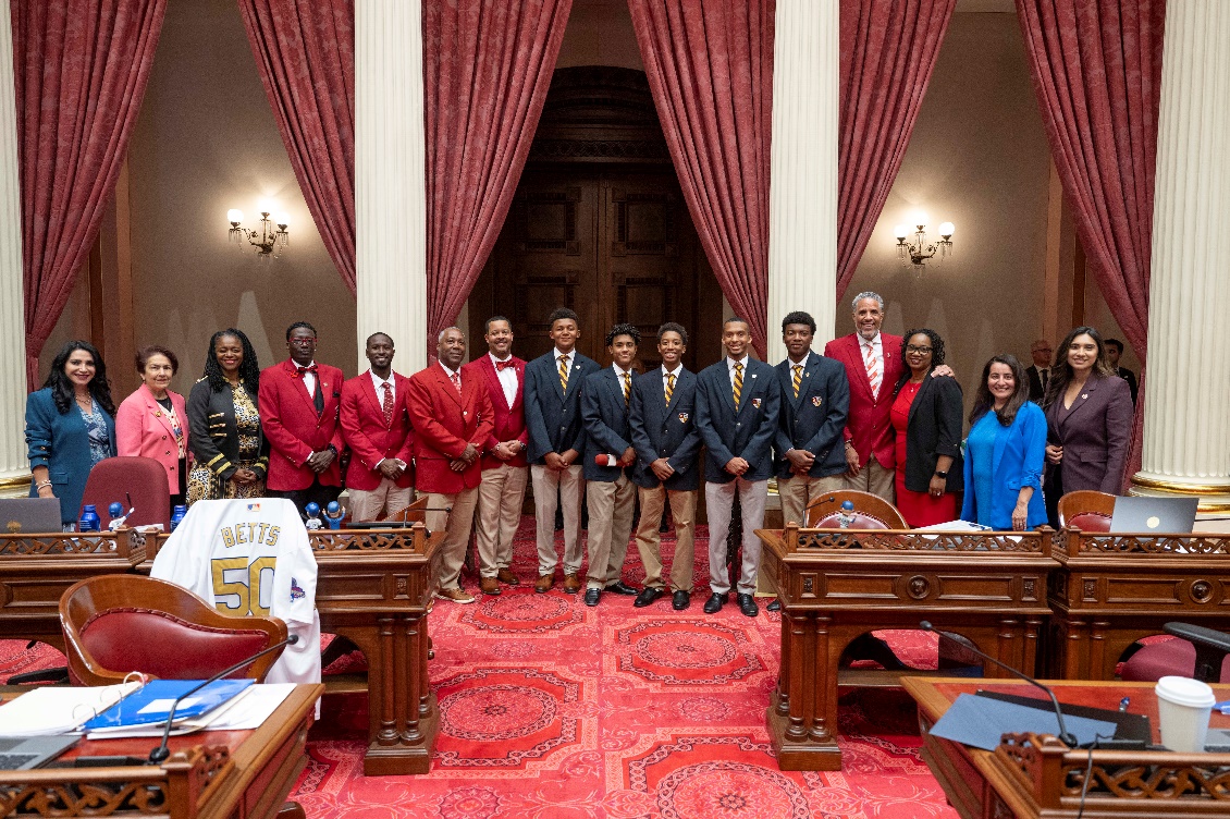 Kappa League and Guide Right Program of Kappa Alpha Psi Fraternity, Inc. on the Senate Floor