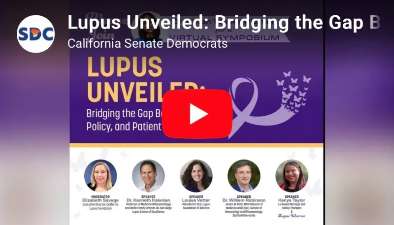 Lupus Unveiled: Bridging the Gap Between Science, Policy &amp; Patient Advocacy video screenshot