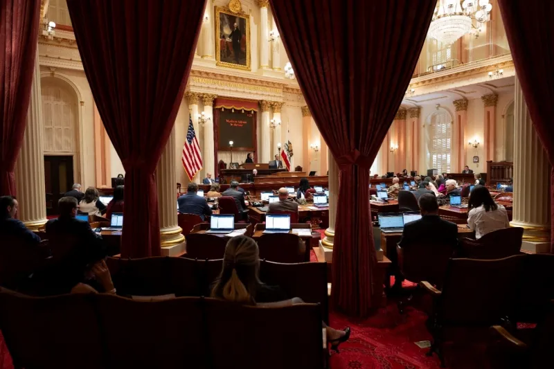 California Senate Chambers