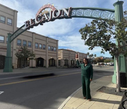 Senator Weber Pierson at the City of El Cajon 