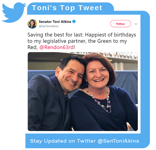 Toni's Top Twitter Post